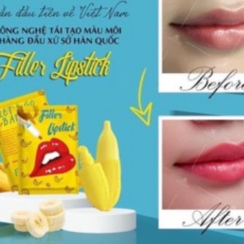 [Sẵn SLL] Môi Căng Mọng Hồng Hào với Son Filler Collagen Chuối Khử Thâm Parea cùng son màu Chu Lipstick