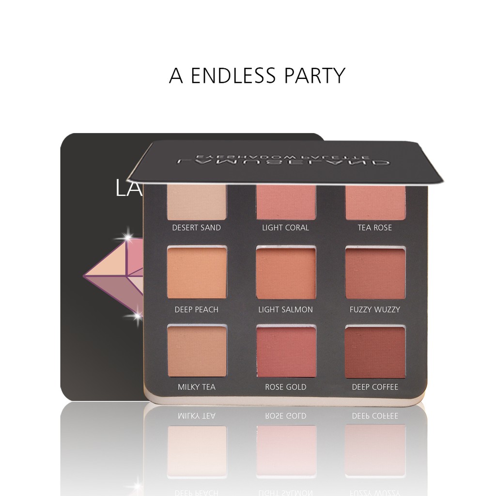 Bảng Phấn Mắt 9 Màu Sắc Mịn Màng / Lấp Lánh Trang Điểm Duyên Dáng | BigBuy360 - bigbuy360.vn