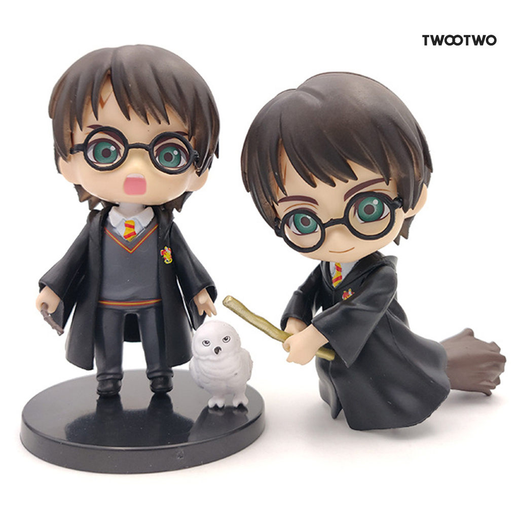 Set 6 Mô Hình Nhân Vật Phim Harry Potter Dễ Thương