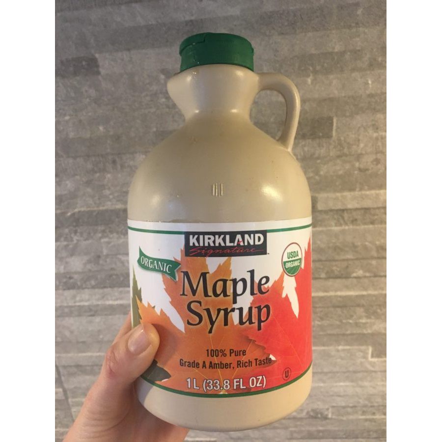 [Mã GROSALE2703 giảm 8% đơn 250K] Si rô cây phong hữu cơ 1 Lít (Maple Syrup) - Kirkland