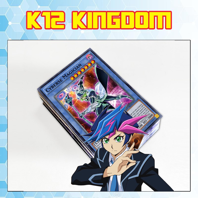 Bài Yugioh ❤️FREESHIP❤️ Thẻ bài Yugioh VRAINS Cyberse Yusaku Fujiki deck 54 lá