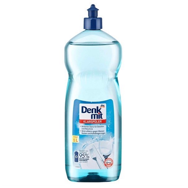 Nước làm bóng bát đĩa Denkmit (HÀNG ĐỨC) chai 1000ml