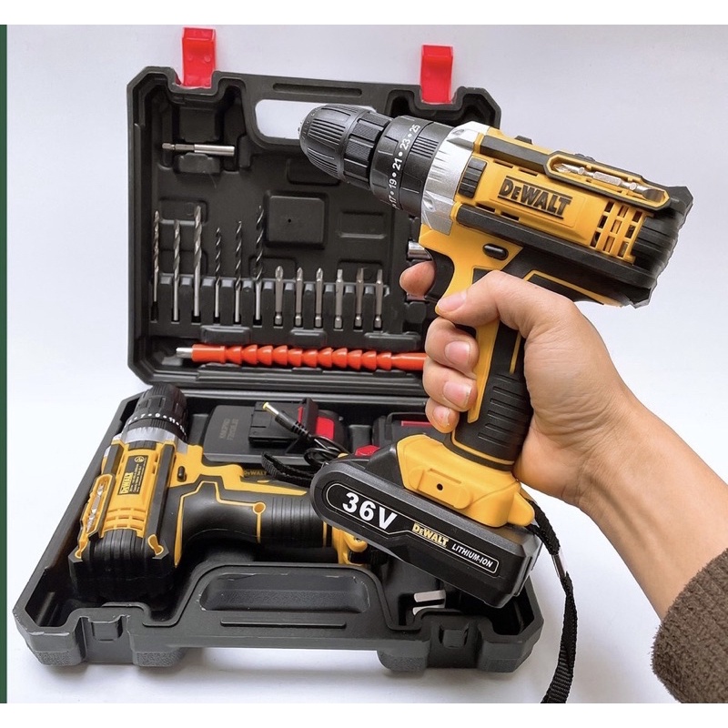 Máy Khoan pin dewalt 36v 3 Chức Năng khoan tường bắt vítt