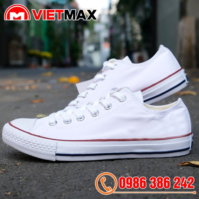 Giày Thể Thao CV Chuck 2 (II) Màu Trắng Nam Nữ