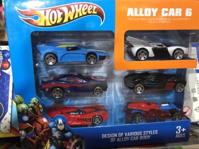 Bộ 6 xe HotWheel