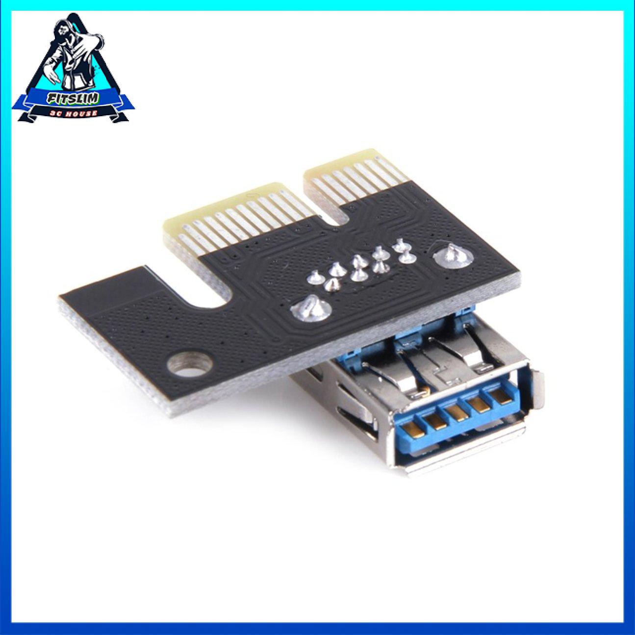 Bộ điều hợp mở rộng khai thác USB3.0 Card đồ họa PCI-E 1X đến 16X