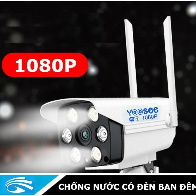 Camera ngoài trời,chống nước Yoosee Full HD 1080P TIẾNG VIỆT- Đàm thoại 2 chiều nét cả ngày và đêm - Bảo hành:12 Tháng