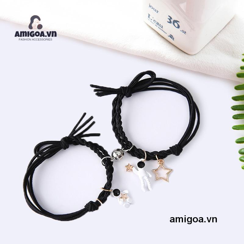 ✨✨Vòng Tay Nam Châm Họa Tiết Phi Hành Gia Phong Cách Hàn Quốc Hợp Thời Trang Cho Cặp Đôi