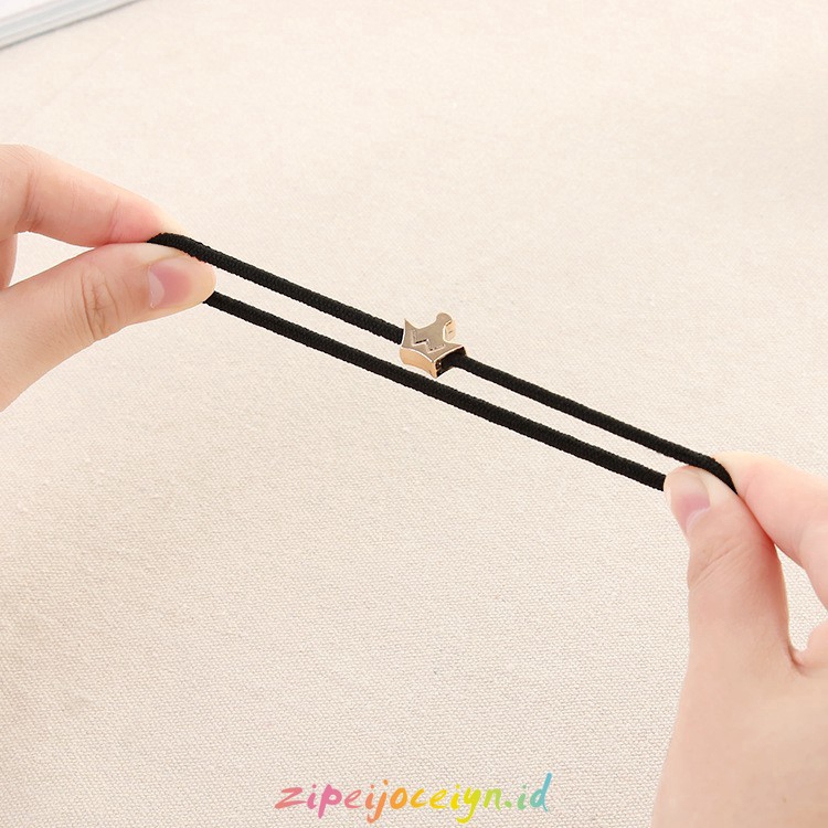 1 dây cột tóc đàn hồi hợp thời trang dành cho nữ