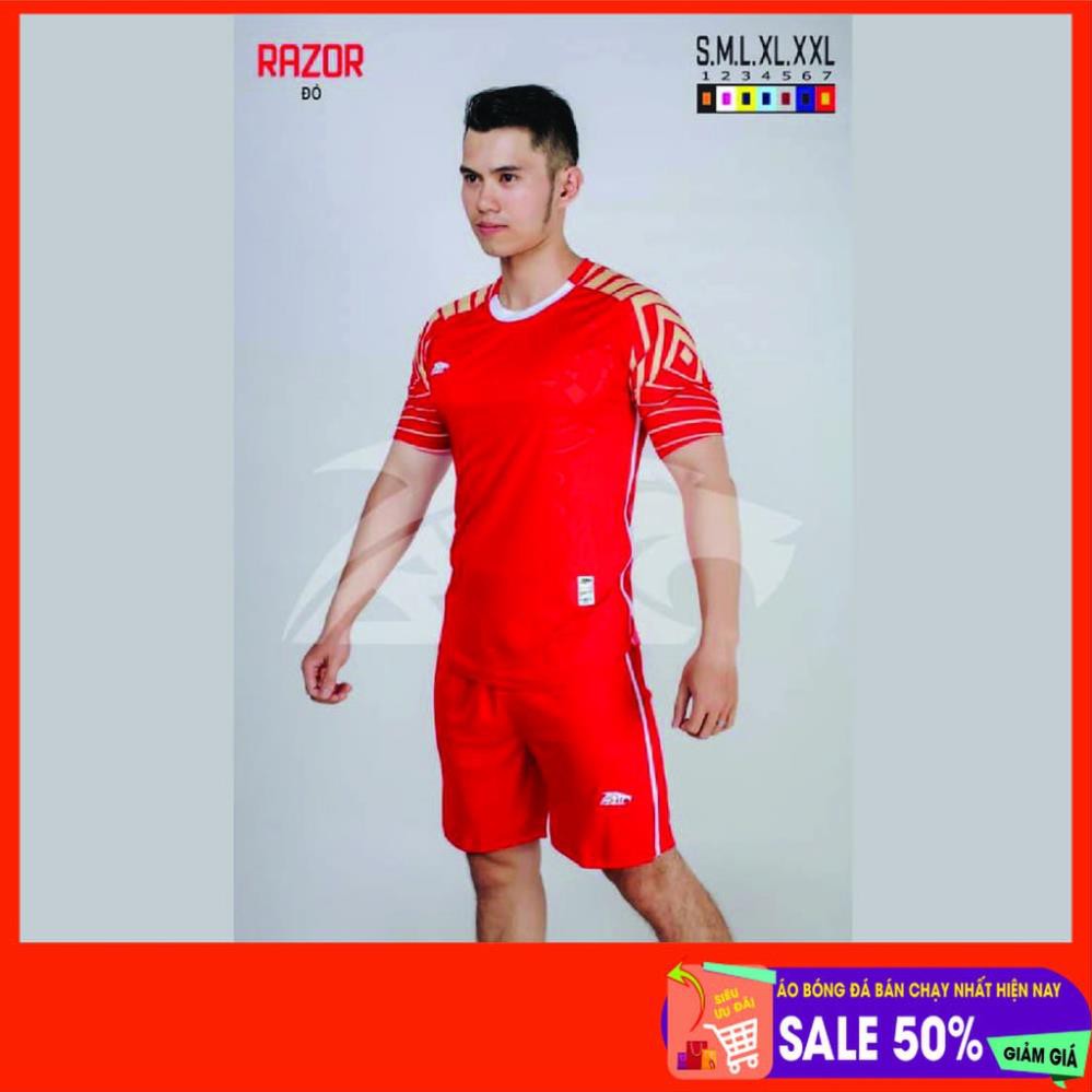 Bộ áo bóng đá không logo RiKi Razor sẵn kho, giá tốt