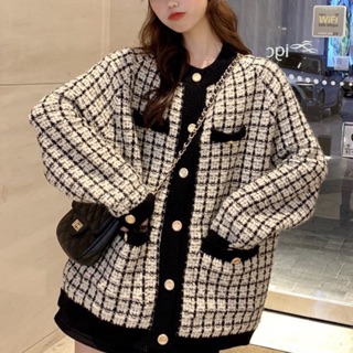 [ORDER] Áo khoác dạ tweed chất dày dặn