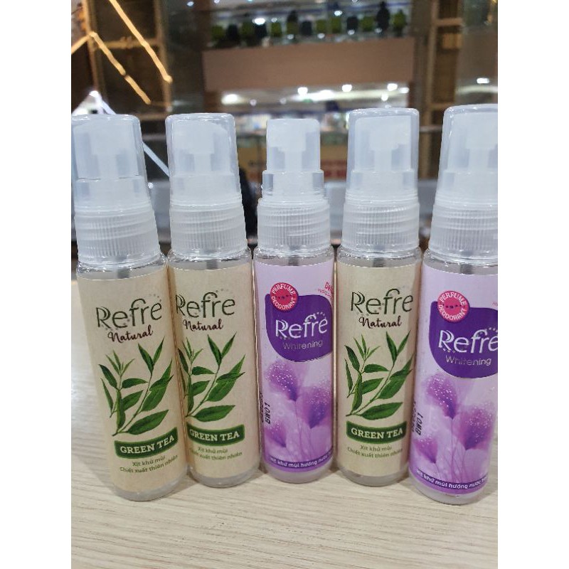 Xịt Refre Natural- chiết xuất tự nhiên- trần