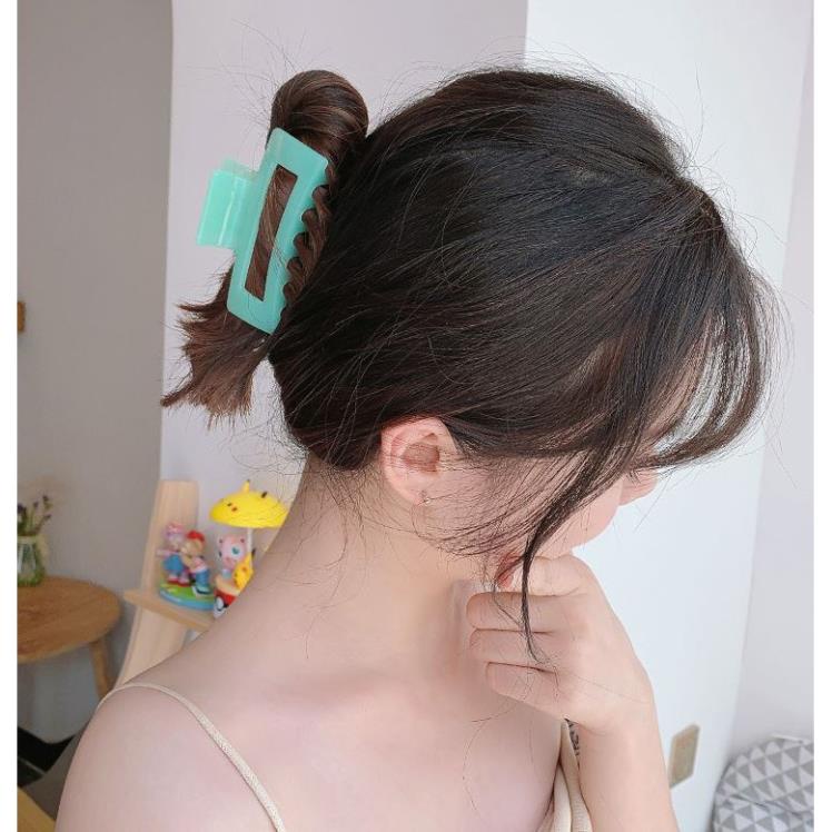 Kẹp Tóc Càng Cua Màu Trơn Thanh Lịch Cho Nữ C55