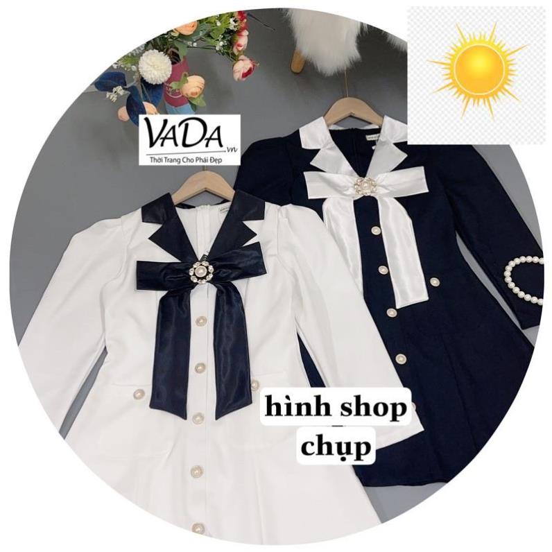 Đầm nữ dự tiệc cưới váy công sở hàng thiết kế dáng A cao cấp - Thời Trang VADA (Đ21)