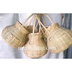 Giỏ cá đan bằng tre giá rẻ