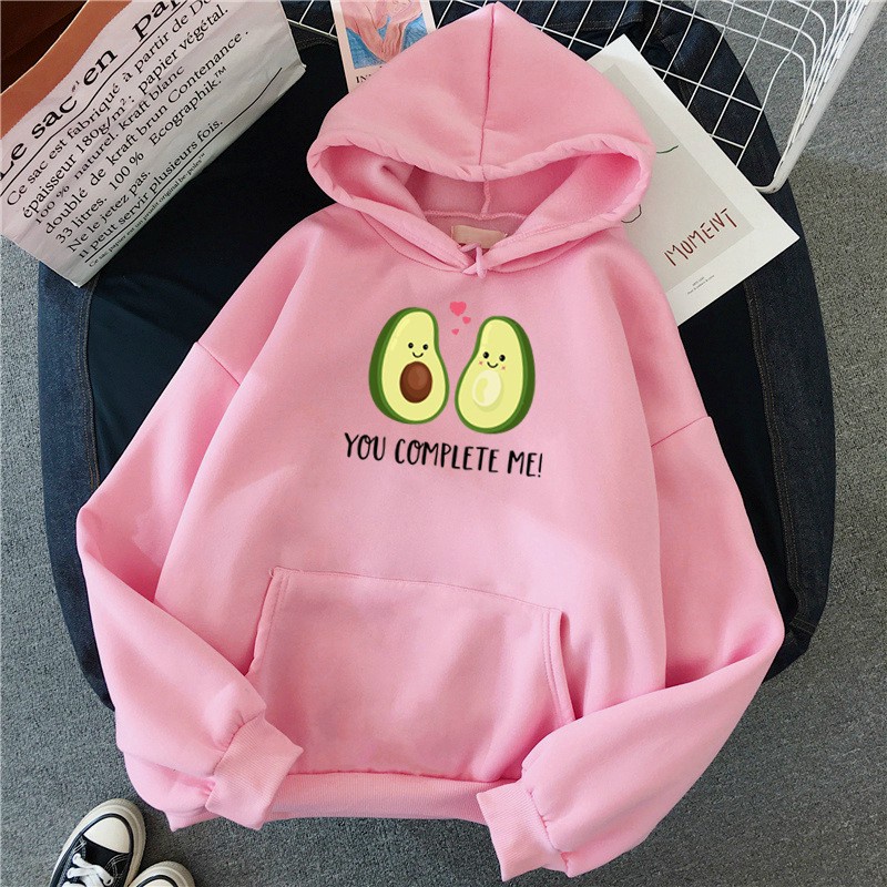 Áo Hoodie Unisex, Áo Nỉ Bông Có Mữ Tay Dài Cho Cả Nam Và Nữ In Hình Siêu Cute