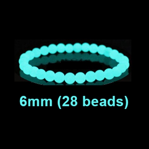 Vòng Tay Hạt Đá Phát Sáng Thời Trang Đường Kính 6mm-20mm 2022
