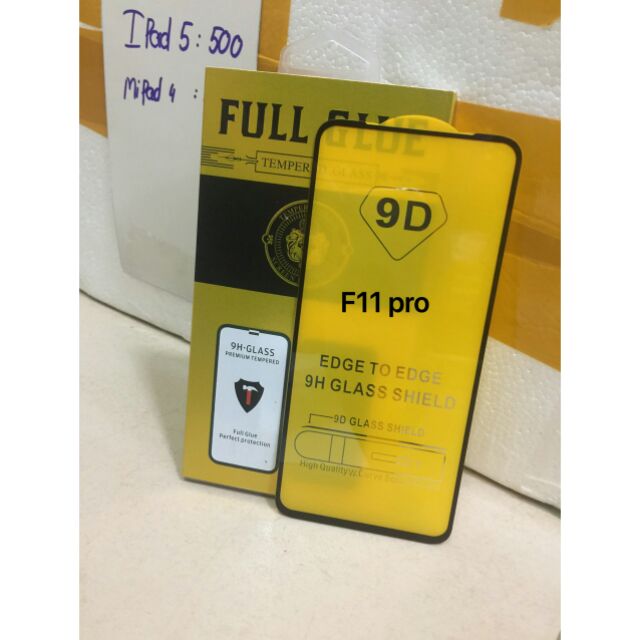 Dán Full 5D glue Oppo F11 pro