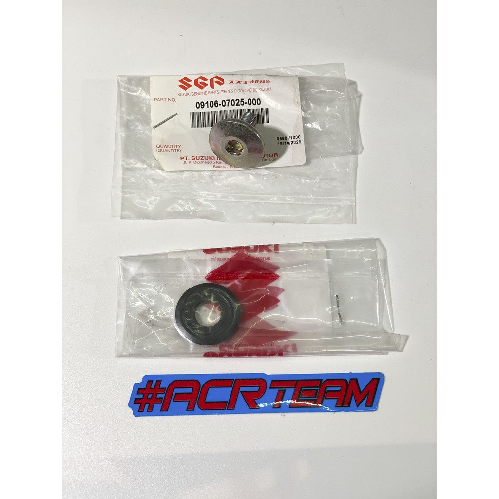 Ốc Nắp Đầu / Shim Cao Su Ốc Nắp Đầu - Raider Xăng Cơ, FX 125 - Chính Hãng