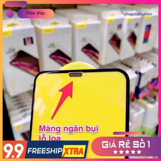 Kính cường lực Baseus cho Iphone 13/Pro/Max, 12/Pro/Max, 11/Pro/Max, XS Max, XS, XR chống bụi bẩn và nước vào màng loa