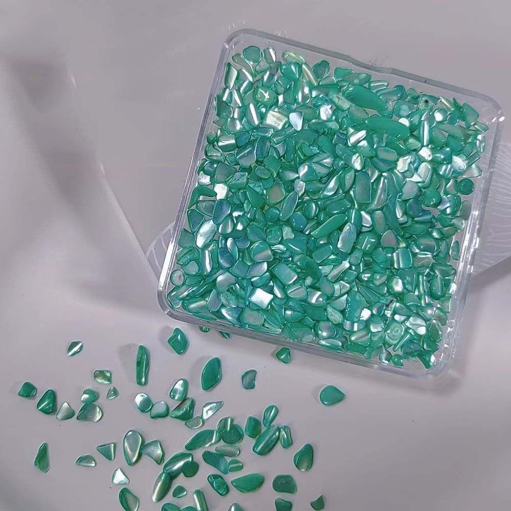 Lọ Vảy Kim Tuyến Trang Trí Móng Tay 3D Sáng Bóng Charms|Hộp Vỏ Sò Đính Móng Tay Lấp Lánh