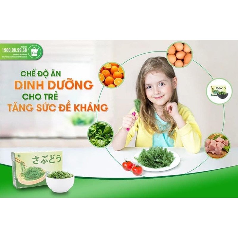 1 Gói lẻ rong nho Sabudo Nhật bản tặng kèm sốt mè rang hót nhất hiện nay | BigBuy360 - bigbuy360.vn