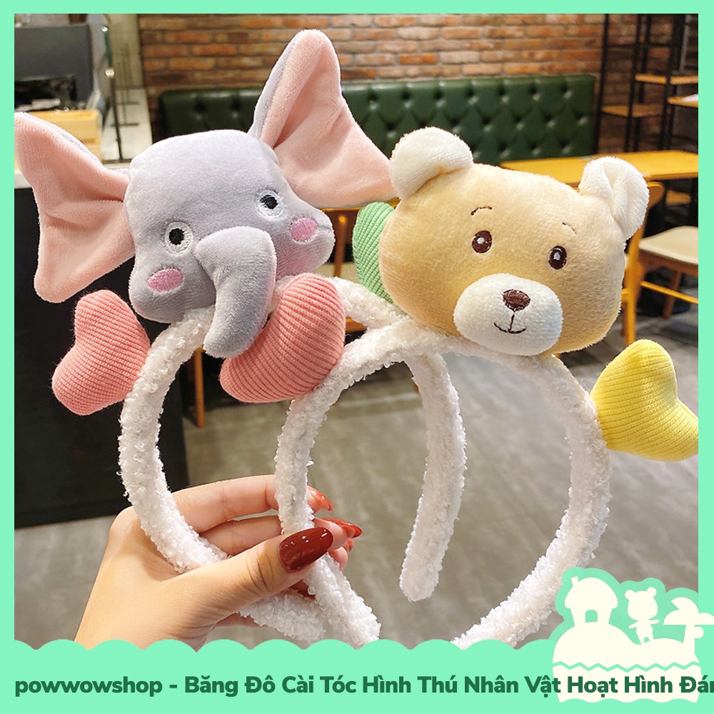[Sẵn VN - Hỏa Tốc] Băng Đô Cài Tóc Hình Thú Ngộ Nghĩnh Đáng Yêu Dành Cho Nam Nữ