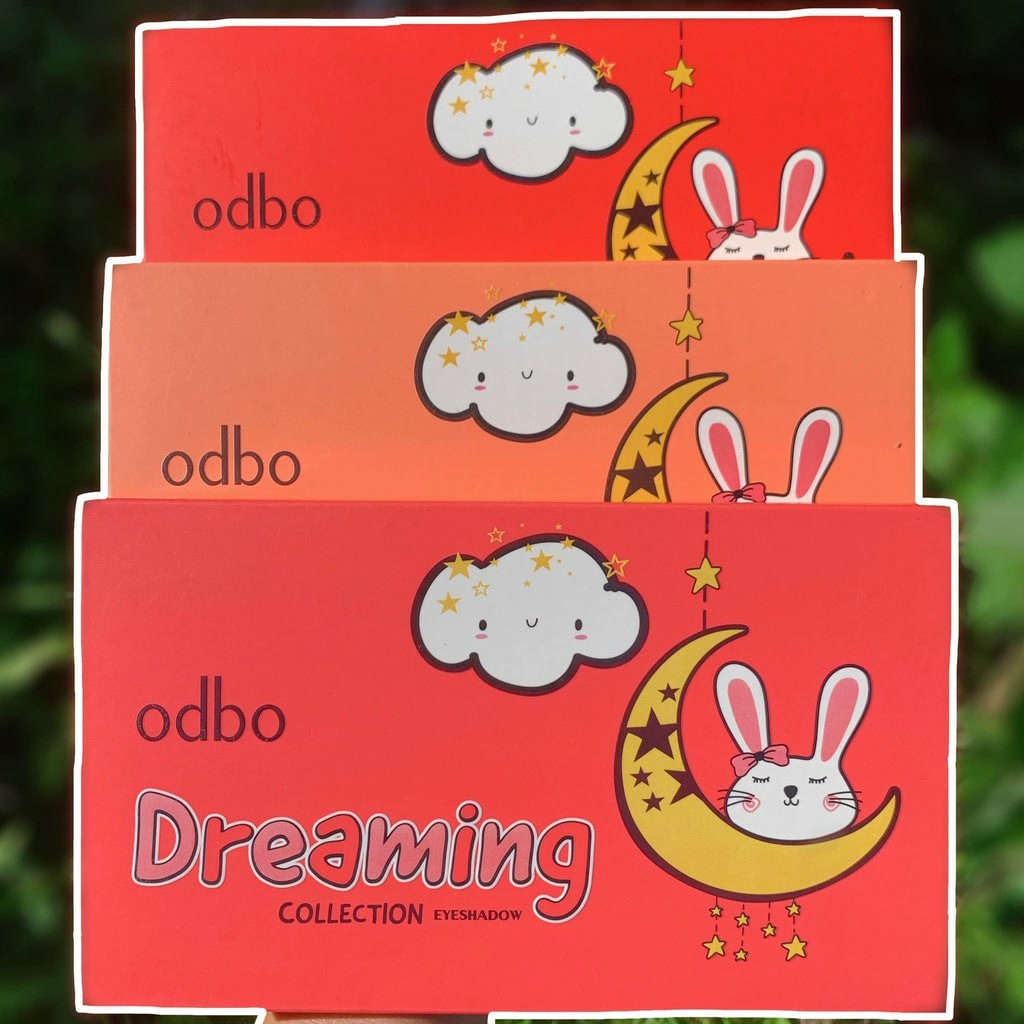 Phấn mắt Odbo Dreaming Thỏ Ngọc 18 ô OD224 xịn chính hãng