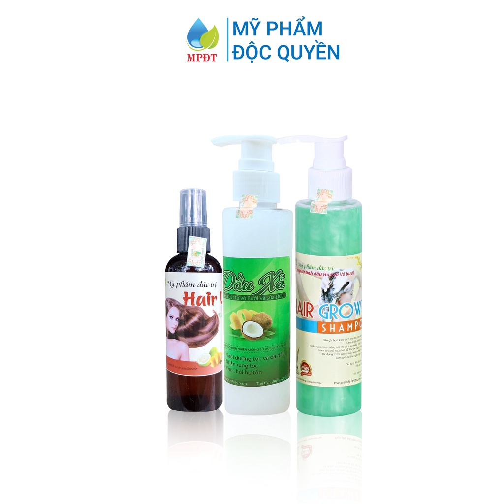 (combo 3) chăm sóc tóc xịt tinh dầu bưởi hair lotion,dầu gội bưởi,xả bưởi mọc tóc,kích thích tóc mọc nhanh,ngăn rụng tóc