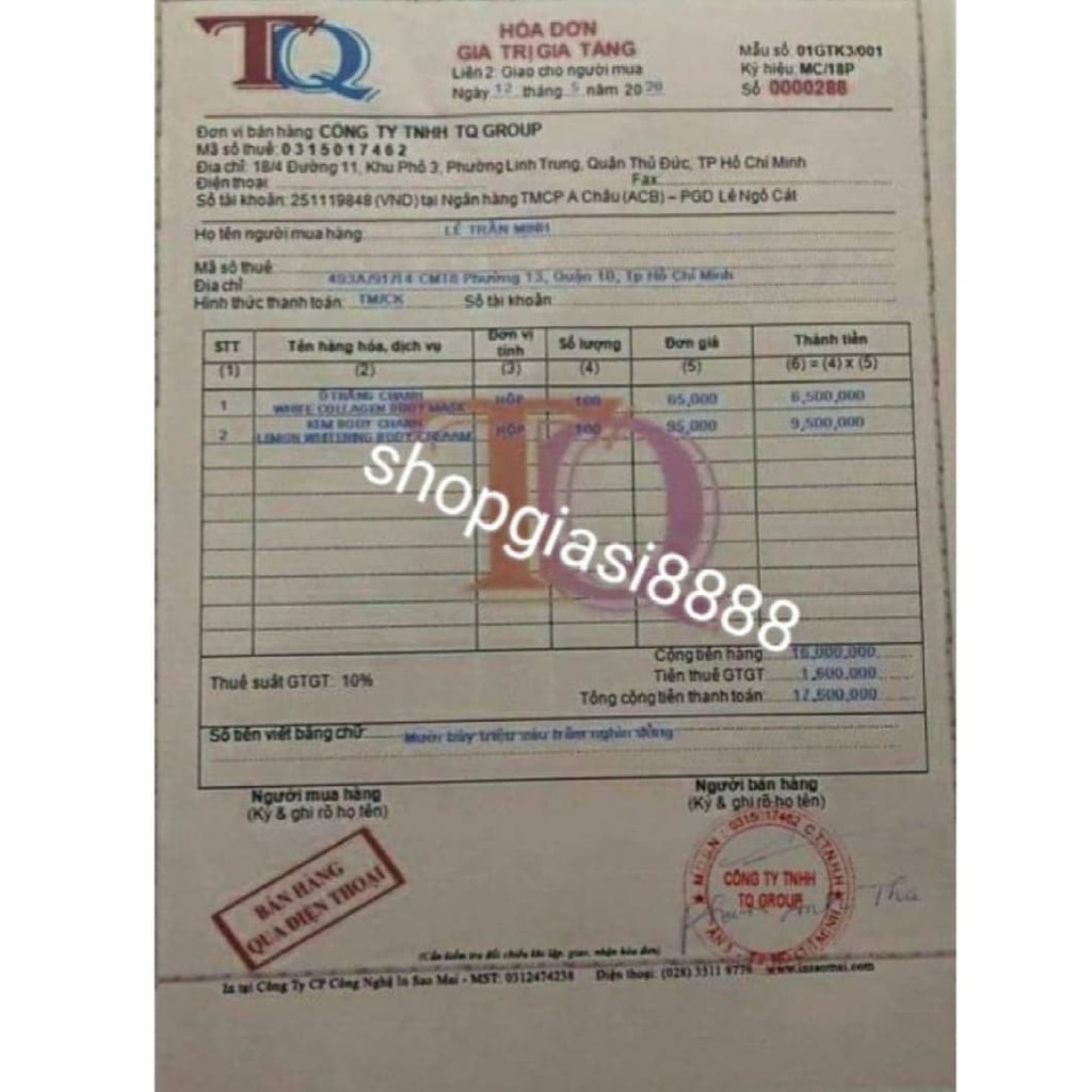 Kem Body Cao Cấp Lemon Chanh Kích Trắng Da