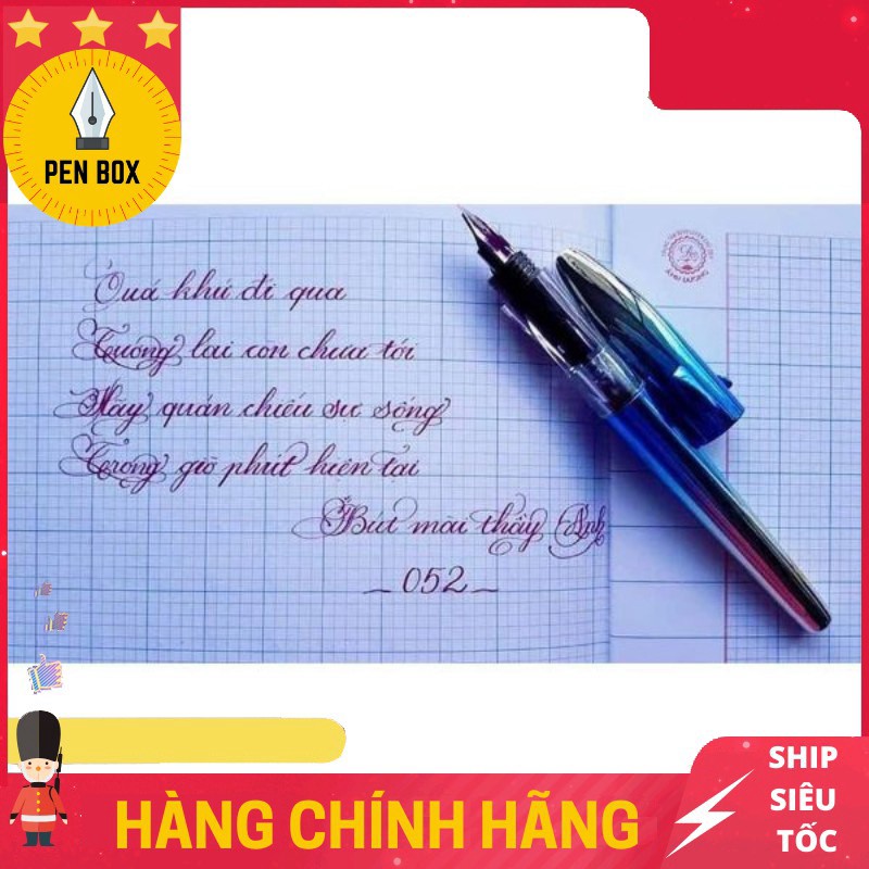 Bút Mài Thầy Ánh SH052, Bút Máy Luyện Chữ Đẹp Dành Cho Lớp 1,2, Êm Trơn, Tốc Độ Viết Nhanh, Dễ Sử Dụng