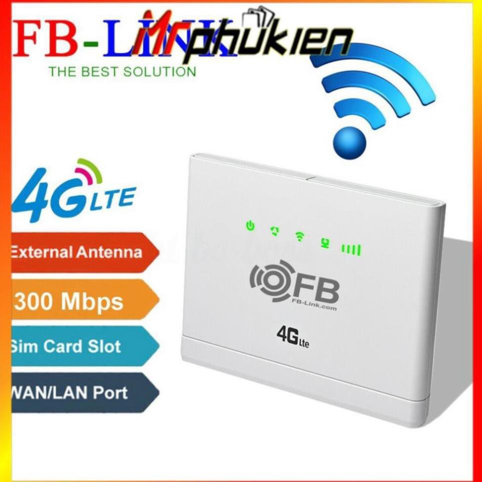 Router Wifi 4G LTE FB-Link CPE-V08 (Chuyên dùng xe khách - 32 user - 2 port) - SmartShop