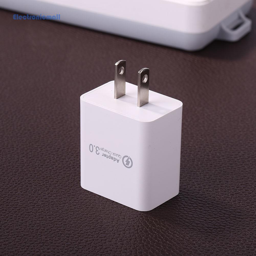 Củ sạc nhanh cổng 3.0 USB 18W phù hợp cho iphone/Samsung