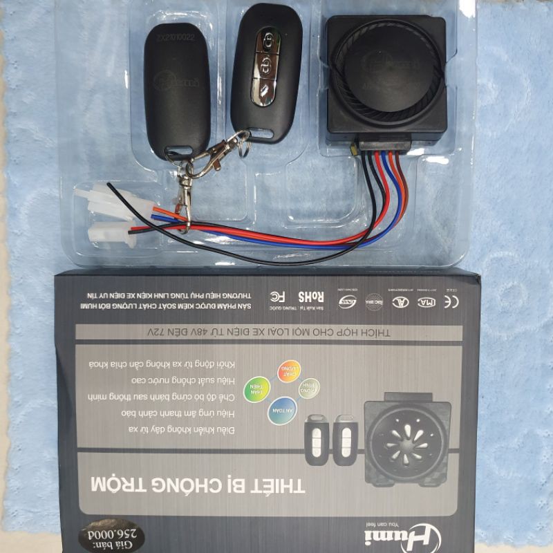 Báo động chống chộm xe điện 48V 60V 72V Humi