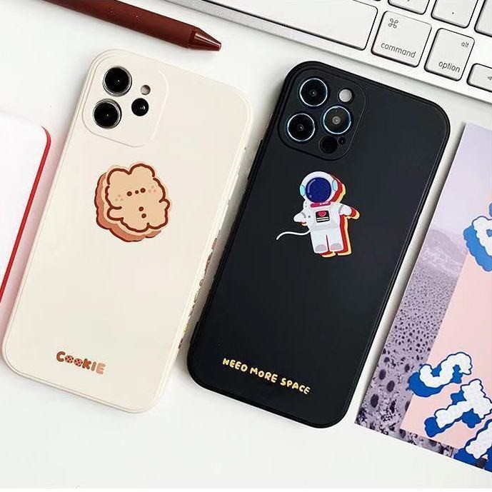 Ốp Điện Thoại Silicon In Hình Phi Hành Gia Cho IPhone 6 6sPlus 7 8Plus SE X Xs Xr XSMAX 11 11pro 11Promax1212Promax