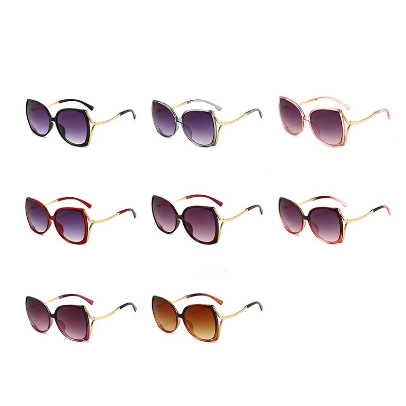 Kính Mát Chống Tia UV Phong Cách Âu Mỹ Cổ Điển Thời Trang