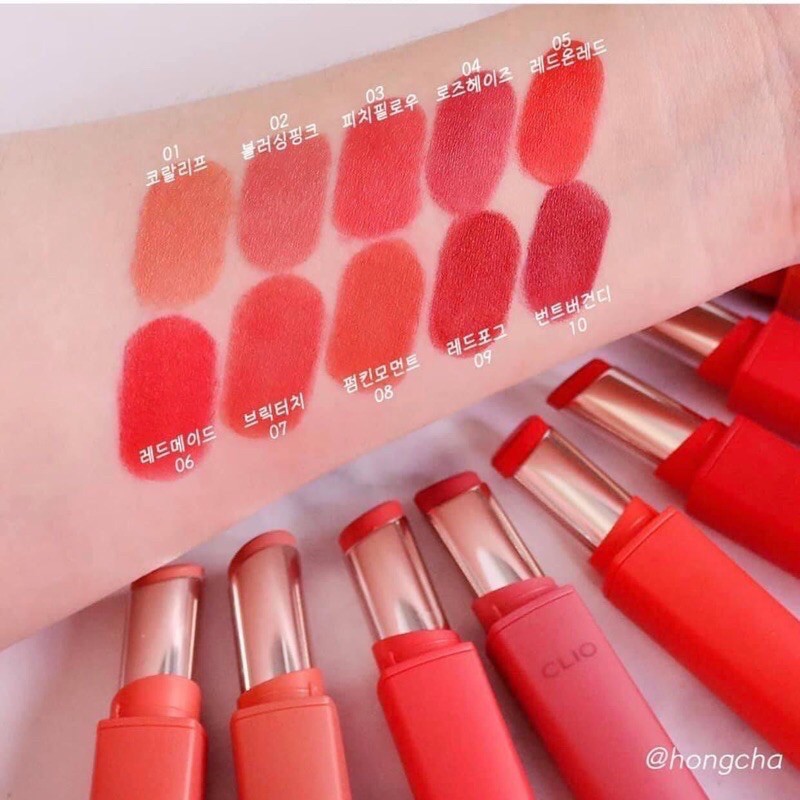 Son Thỏi Clio Mad Matte Stain Lips
