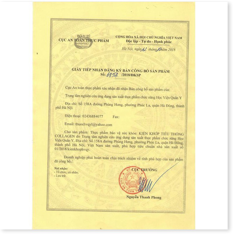 Kiện Khớp Tiêu Thống Collagen - Giúp hỗ trợ bổ can thận, kiện gân xương, hỗ trợ làm giảm các triệu chứng đau xương khớp