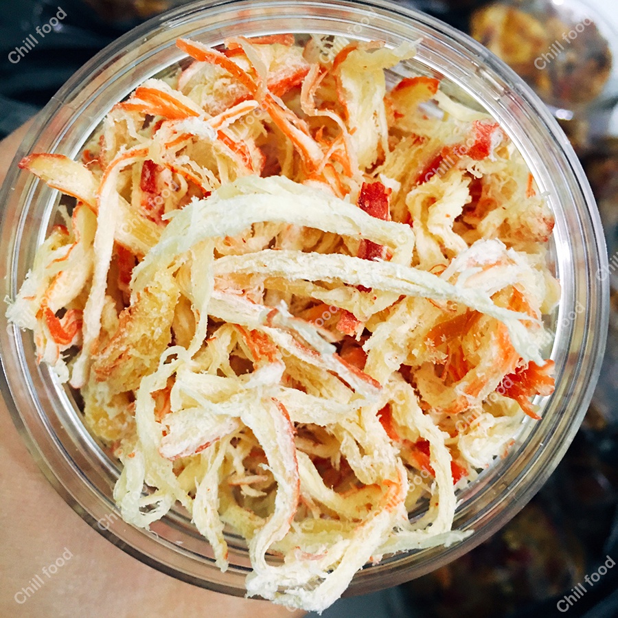 Khô Mực Hấp Nước Dừa Xé Sợi Chillfood Thơm, Ngọt, Bùi 150g, Khô Mực Xé Sợi Ăn Vặt, Đồ Ăn Vặt Ngon Rẻ | BigBuy360 - bigbuy360.vn