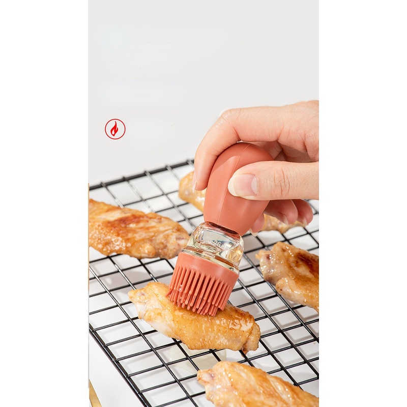 Cọ Quét Dầu Bằng Silicone Tiện Lợi Dễ Sử Dụng