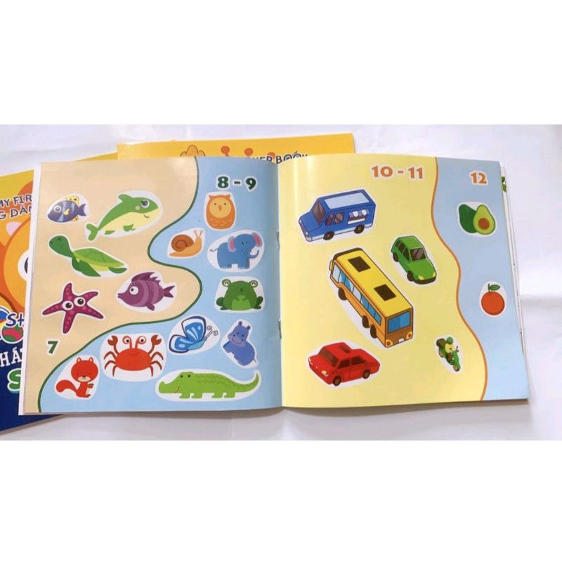 Miếng Dán Thông Minh Cho Bé - My First Sticker Book - Phát Triển KN Sáng Tạo