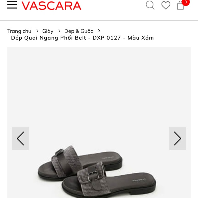 Dép Vascara size 36