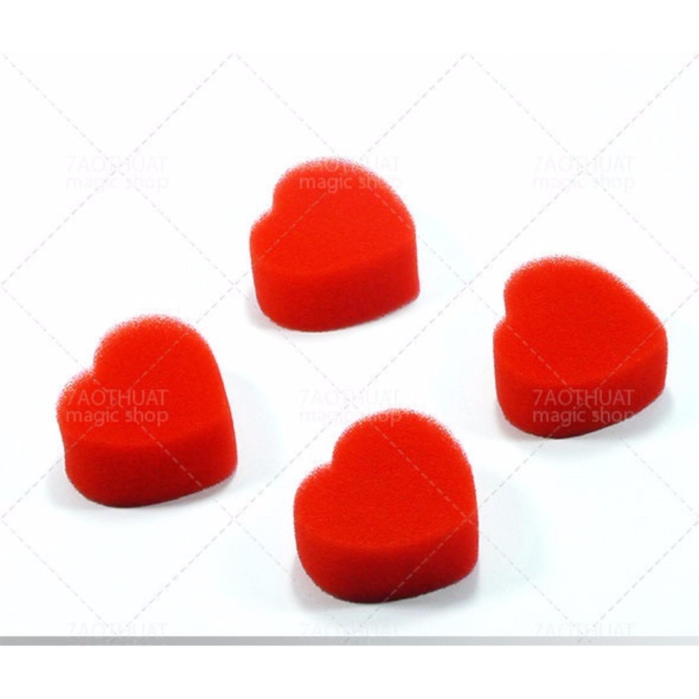 Đồ chơi ảo thuật banh tim Sponge Heart + video hướng dẫn miễn phí