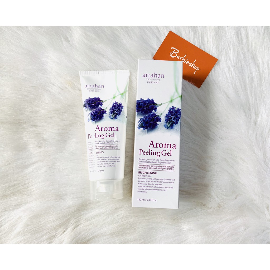 TẨY DA CHẾT ARRAHAN AROMA PEELING GEL 180ML đủ mùi