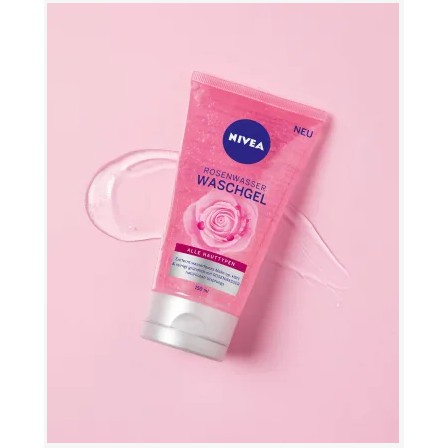 Sữa rửa mặt Hoa hồng Nivea dạng gel - 150ml