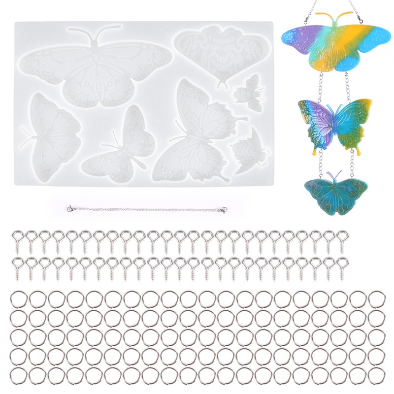 Khuôn Silicone Làm Chuông Gió Hình Chuông Gió DIY