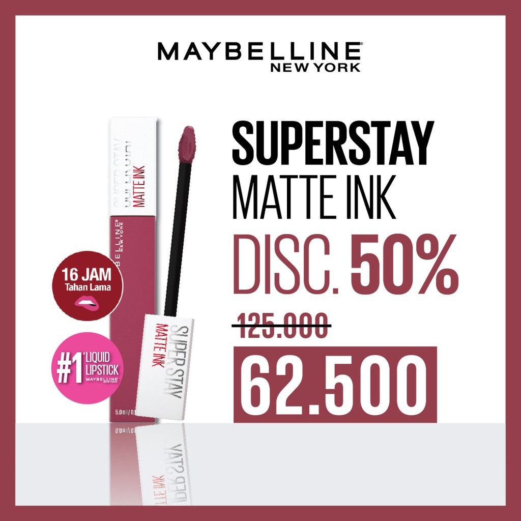 (hàng Mới Về) Hộp Mực Lì Maybelline Superstay 1 | BigBuy360 - bigbuy360.vn