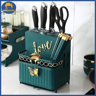 Bộ Ống Cắm Dao, Thìa Dĩa Dụng Cụ Nhà Bếp Cao Cấp