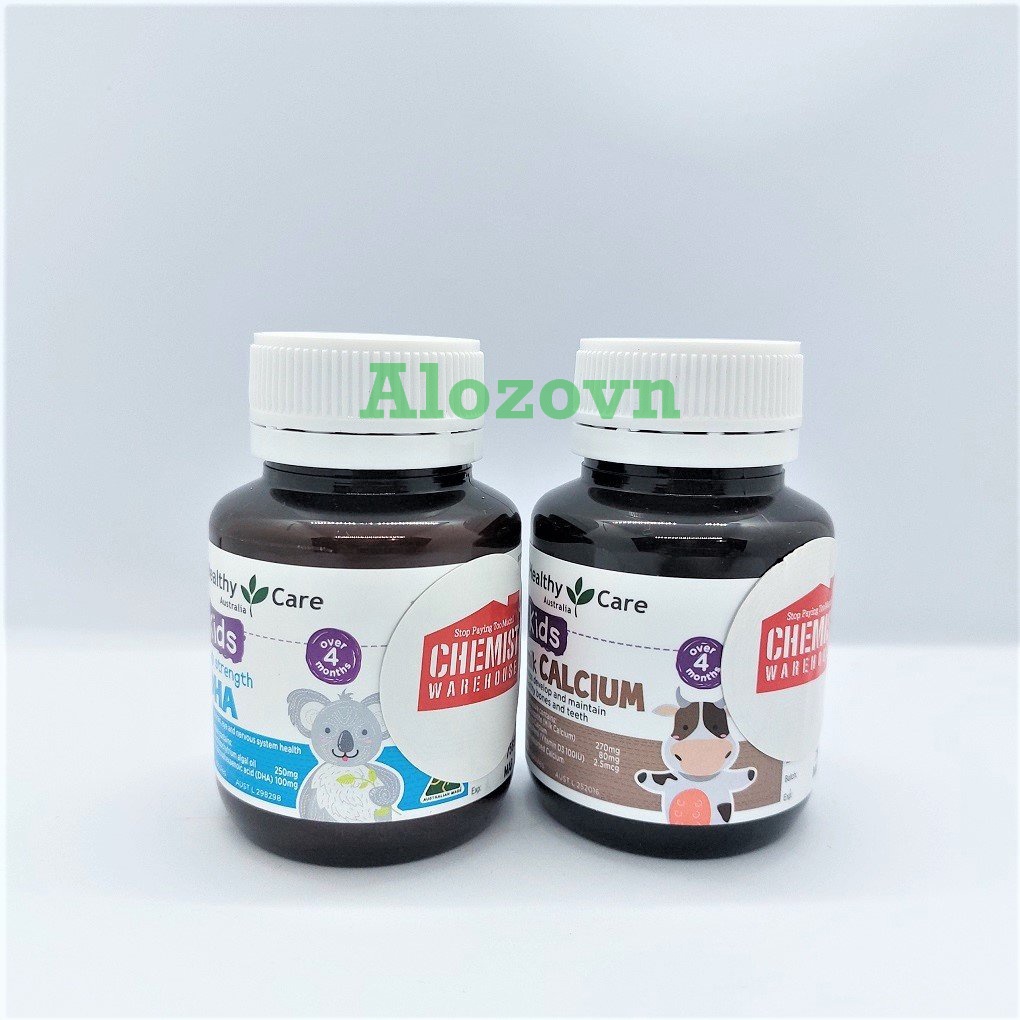 Viên uống Bổ Sung DHA Healthy Care 60 viên cho trẻ