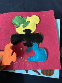 Sách vải handmade